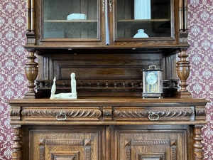 Gründerzeit Vitrine Buffet Schrank Landhaus Jagdschrank Bild 3