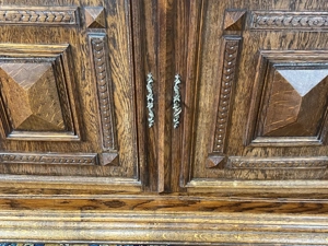 Gründerzeit Vitrine Buffet Schrank Landhaus Jagdschrank Bild 6