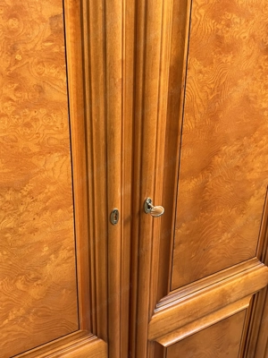 Biedermeier Schrank Dielenschrank Büroschrank Aktenschrank Barock Kirschbaum Gründerzeit  Bild 8