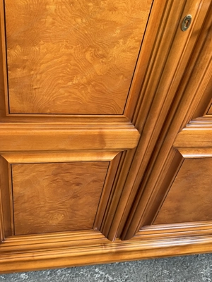 Biedermeier Schrank Dielenschrank Büroschrank Aktenschrank Barock Kirschbaum Gründerzeit  Bild 9