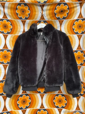 Plüschjacke Gr. 152