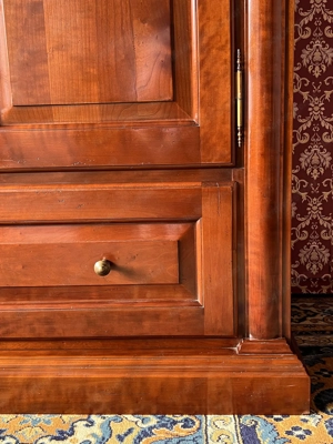 Biedermeier Schrank Scholtissek Barock Kirschbaum  Bild 6