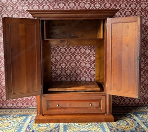 Biedermeier Schrank Scholtissek Barock Kirschbaum  Bild 8