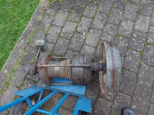 Seilwinde Heuaufzug Bild 2