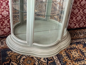 Biedermeier Vitrine Glasvitrine Barock Schrank Selva Bild 2