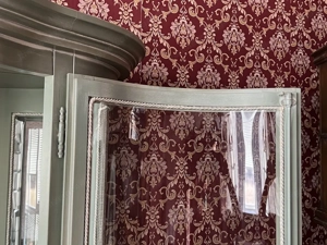 Biedermeier Vitrine Glasvitrine Barock Schrank Selva Bild 7