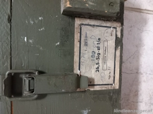 Holzkiste - Munitionskiste  Bild 3