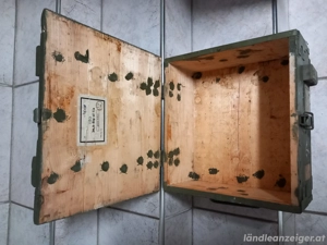 Holzkiste - Munitionskiste  Bild 2