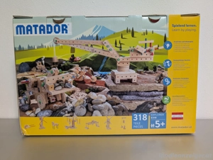 Holzspielzeug - Matador 318 Teile Bild 3