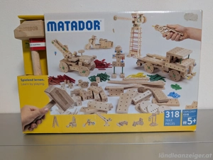 Holzspielzeug - Matador 318 Teile Bild 2