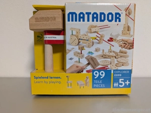 Holzspielzeug - Matador 99 Teile  Bild 2