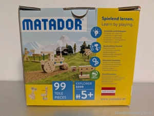 Holzspielzeug - Matador 99 Teile  Bild 3