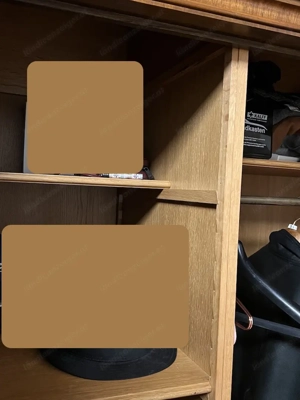 Barock Schrank Dielenschrank Frankfurter Wellenschrank Kasten Nussbaum Bild 8