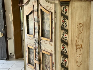 Bauernschrank Barockschrank Dielenschrank Jahreszeitenschrank Kasten  Bild 5