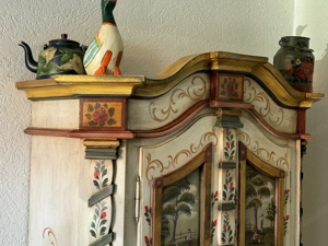 Bauernschrank Barockschrank Dielenschrank Jahreszeitenschrank Kasten  Bild 4