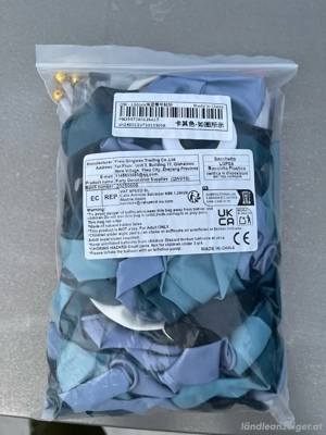 Luftballon Rennauto Set - 132 Stück Bild 2