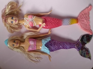 2x Barbie Meerjungfrauen 