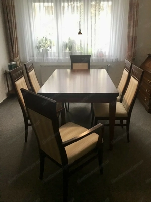 Esszimmer Tisch Esstisch Stühle Sessel SELVA Italienische Stilmöbel