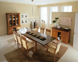 Esszimmer Tisch Esstisch Stühle Sessel SELVA Italienische Stilmöbel Bild 3