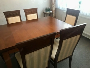 Esszimmer Tisch Esstisch Stühle Sessel SELVA Italienische Stilmöbel Bild 5