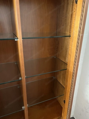 Biedermeier Vitrine Vitrinenschrank SELVA Landhaus Italienische Stilmöbel Kasten Bild 7