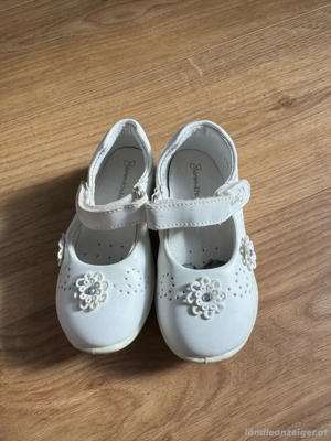 Schuhe Taufe  Hochzeit Baby - wie neu Bild 3