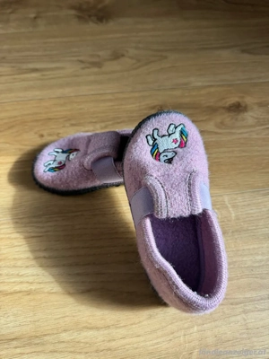 Hausschuhe Lamino Einhorn Bild 1