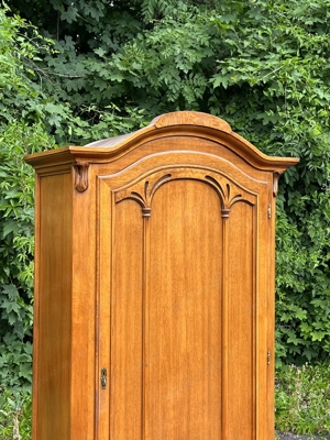 Biedermeier Barock Schrank Gründerzeit Landhaus Stil Kirschbaum Empire Louis XV Dielenschrank Kasten Bild 2