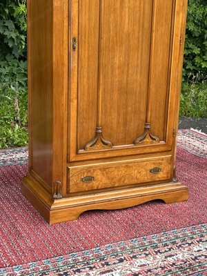 Biedermeier Barock Schrank Gründerzeit Landhaus Stil Kirschbaum Empire Louis XV Dielenschrank Kasten Bild 4