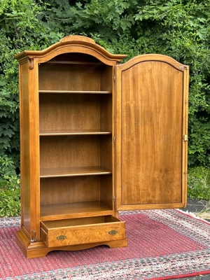 Biedermeier Barock Schrank Gründerzeit Landhaus Stil Kirschbaum Empire Louis XV Dielenschrank Kasten Bild 8