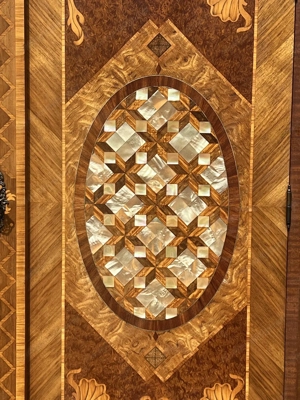 Barock Vitrine Rokoko Eckvitrine Eckschrank Biedermeier Gründerzeit Empire Schrank Bild 5