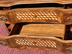 Barock Vitrine Rokoko Eckvitrine Eckschrank Biedermeier Gründerzeit Empire Schrank Bild 8