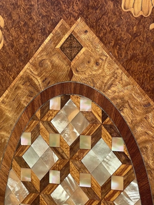 Barock Vitrine Rokoko Eckvitrine Eckschrank Biedermeier Gründerzeit Empire Schrank Bild 7