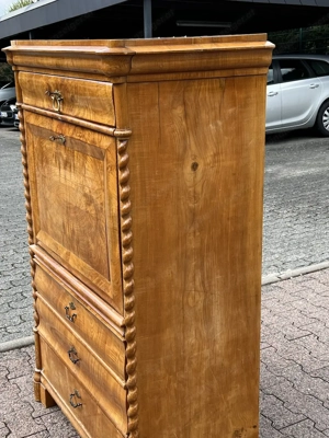 Biedermeier Sekretär Bild 3
