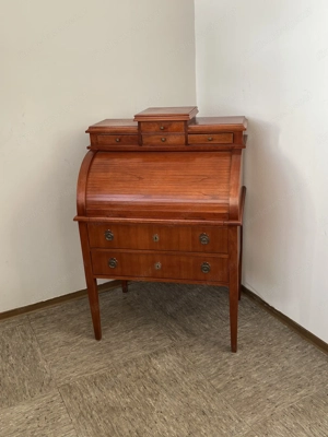 Biedermeier Sekretär Kirschbaum Zylindersekretär Stilmöbel