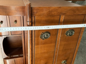 Biedermeier Sekretär Kirschbaum Zylindersekretär Stilmöbel Bild 8