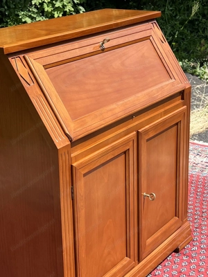 Biedermeier Sekretär Schreibtisch Barock Nussbau Gründerzeit Kommode   Bild 3