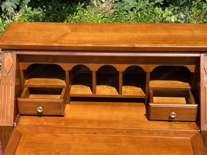 Biedermeier Sekretär Schreibtisch Barock Nussbau Gründerzeit Kommode   Bild 6