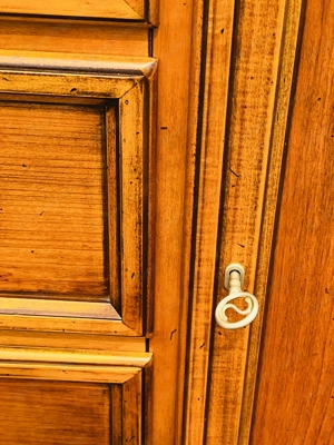  Biedermeier Kommode Stilmöbel Barock Sideboard Anrichte Kirschbaum SELVA Bild 7