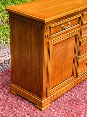  Biedermeier Kommode Stilmöbel Barock Sideboard Anrichte Kirschbaum SELVA Bild 9