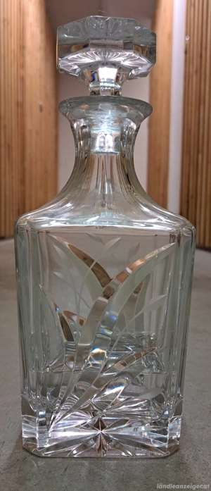 Karaffe Kristallglas 