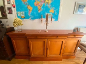 Biedermeier Kommode Sideboard Kirschbaum  Anrichte