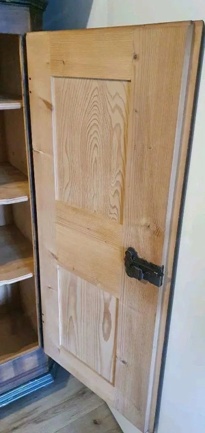 Barock Schrank Vintage Kleiderschrank Massiv Biedermeier Bauernschrank Landhaus Möbel Kasten Bild 3