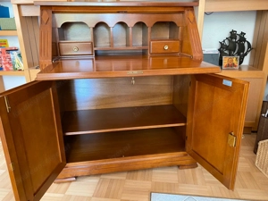 Sekretär Biedermeier Kommode Villa Borghese Stilmöbel SELVA Kirschbaum  Bild 3