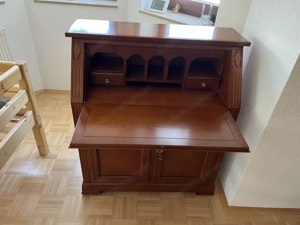 Sekretär Biedermeier Kommode Villa Borghese Stilmöbel SELVA Kirschbaum  Bild 7