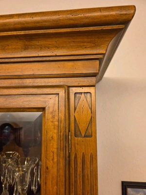 Vitrine Biedermeier Stil SELVA Lieferung möglich Bild 2