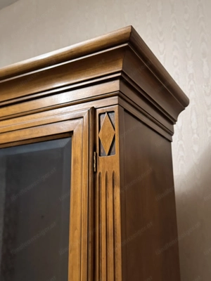 Vitrine Biedermeier Stil SELVA Kirschbaum Lieferung möglich Bild 2