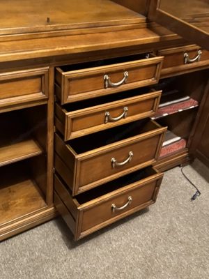 Vitrine Biedermeier Stil SELVA Kirschbaum Lieferung möglich Bild 10