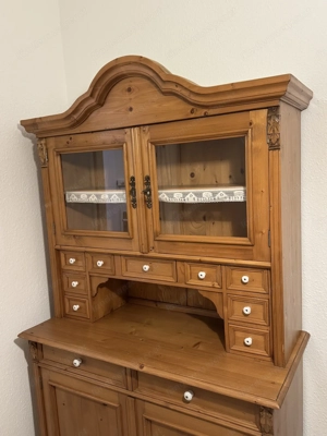 Vitrine Gründerzeit Weichholz Landhaus  Bild 2