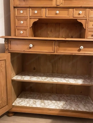 Vitrine Gründerzeit Weichholz Landhaus  Bild 6